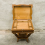 Indian small table with double bottom casket